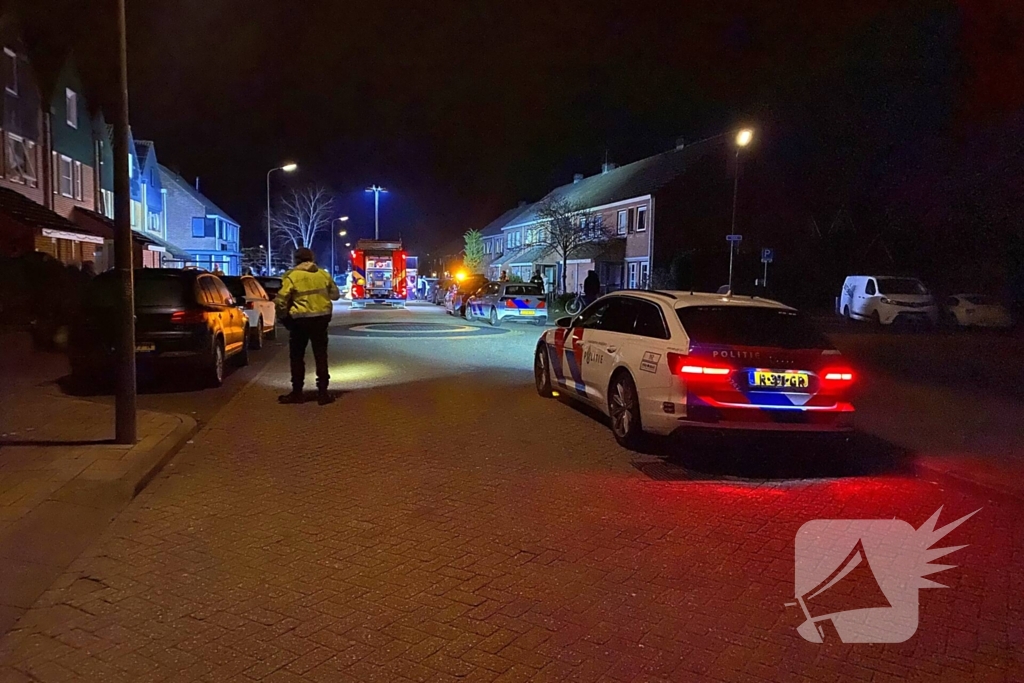 Ongeval laat auto op zijn kant eindigen