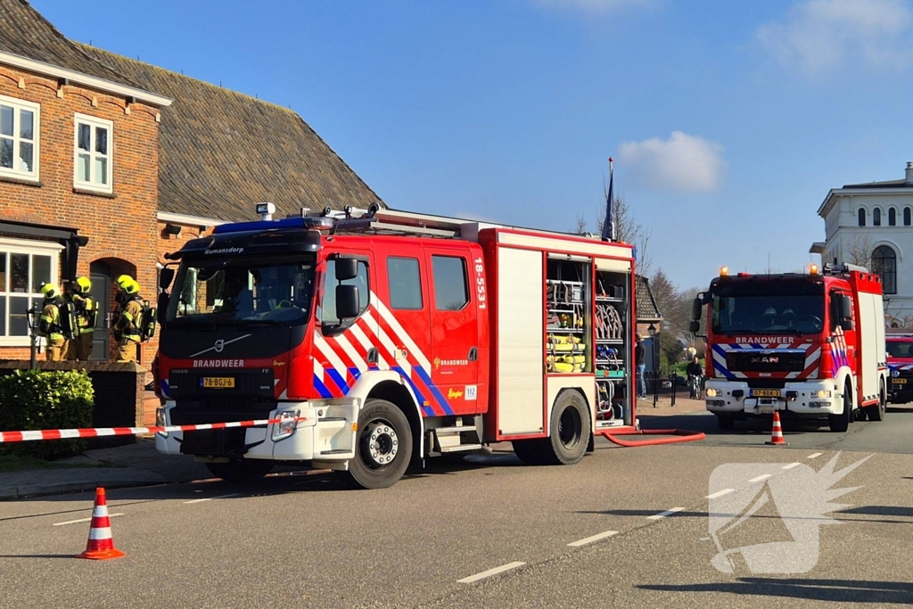Brand in restaurant Het Schippershuis