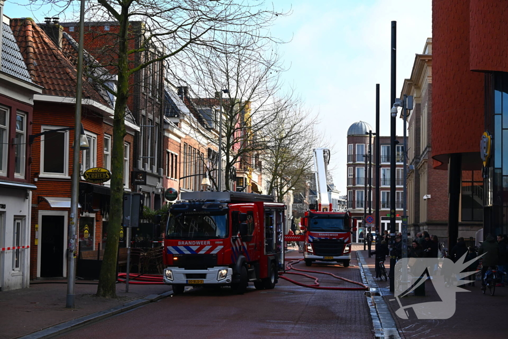 Brandweer en politie doen onderzoek