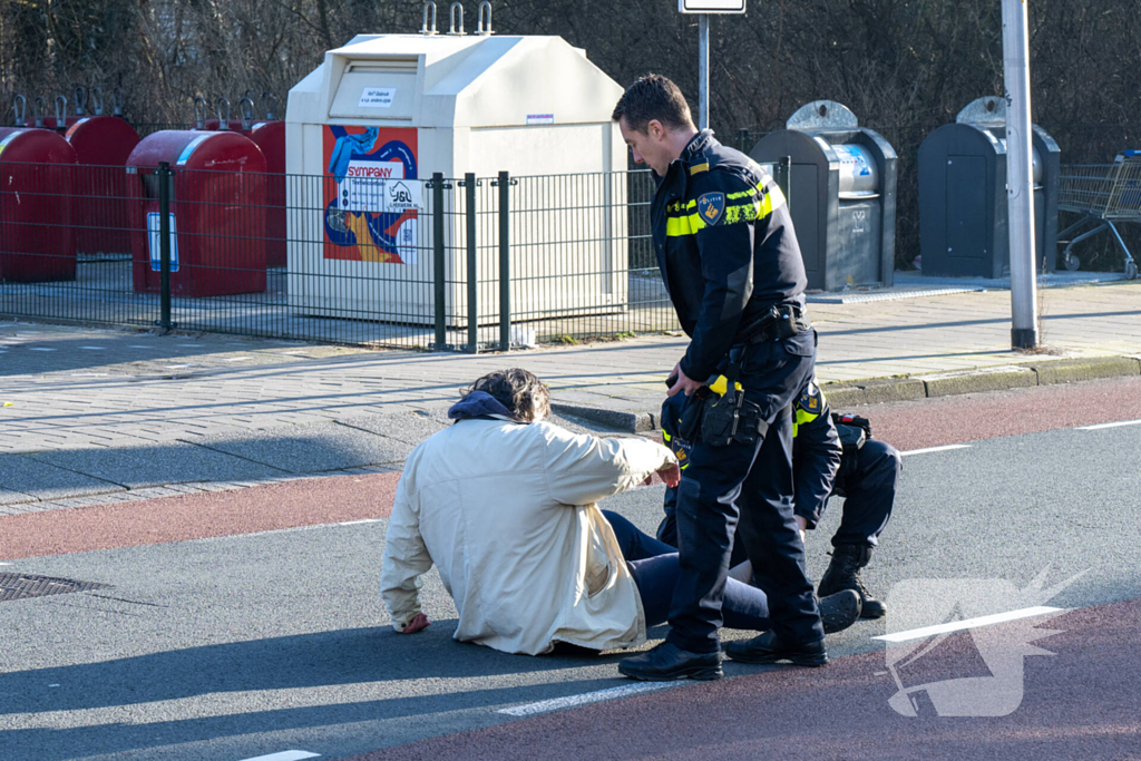Ongeval tussen fietser en auto