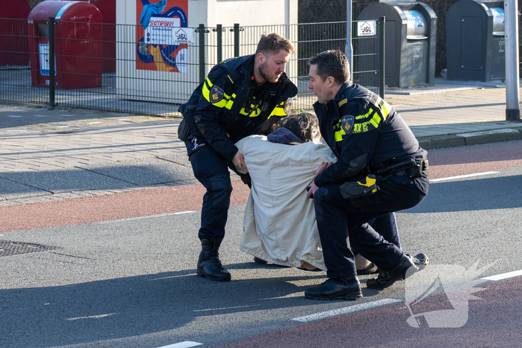 Ongeval tussen fietser en auto