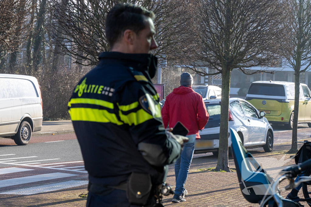 Ongeval tussen fietser en auto