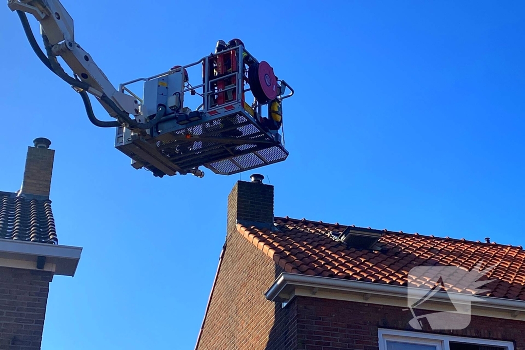Brand in woning zorgt voor rookontwikkeling