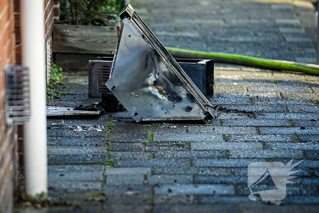 Brand in afzuigkap veroorzaakt rookontwikkeling