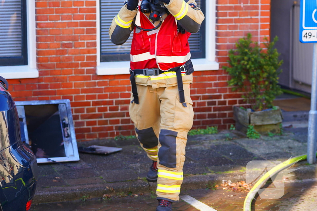 Brand in afzuigkap veroorzaakt rookontwikkeling