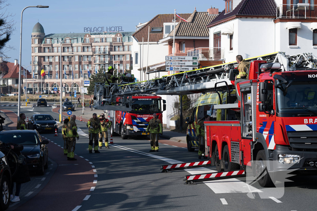 Persoon gewond na val in appartement