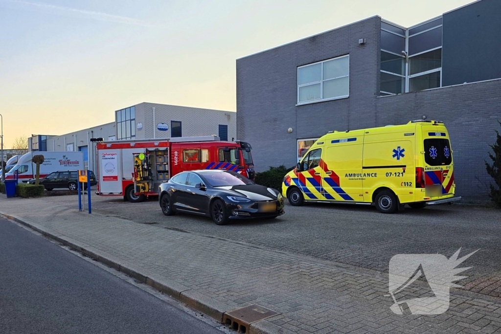 Werknemer gewond door ijzerdraad tijdens werk