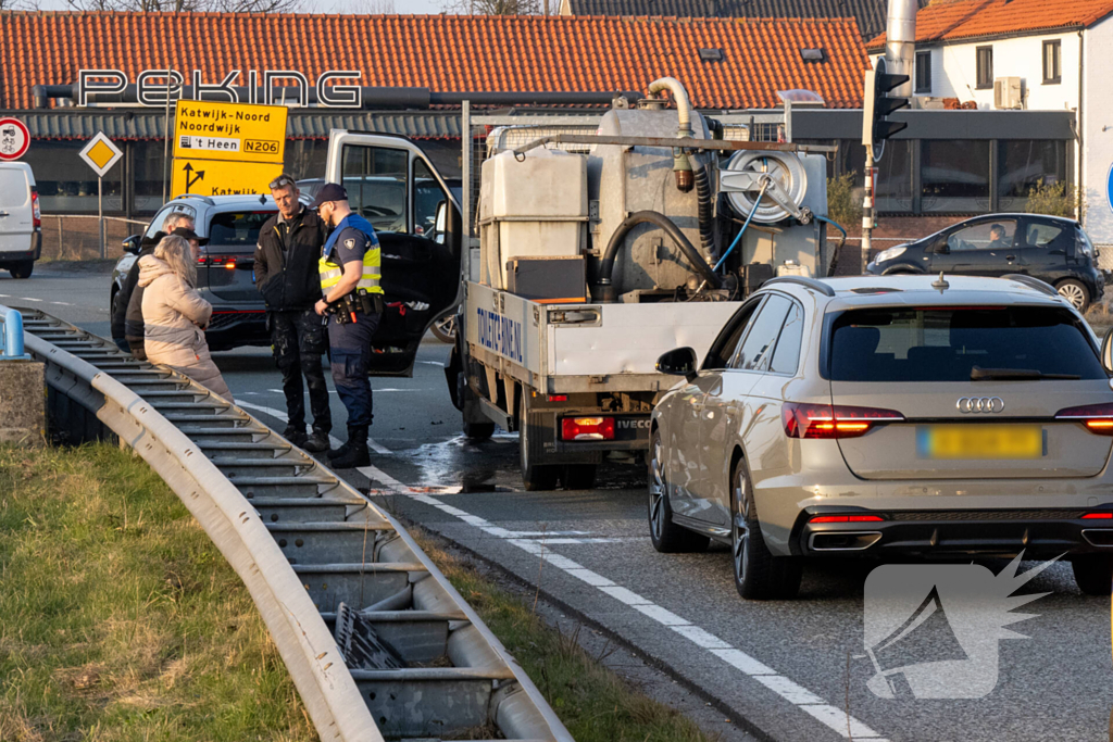 Meerdere voertuigen betrokken bij ongeluk
