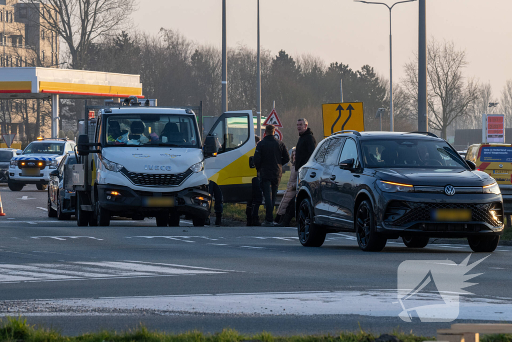 Meerdere voertuigen betrokken bij ongeluk