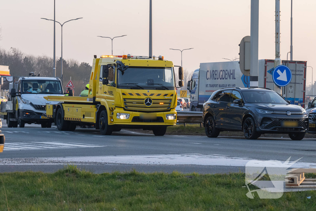 Meerdere voertuigen betrokken bij ongeluk