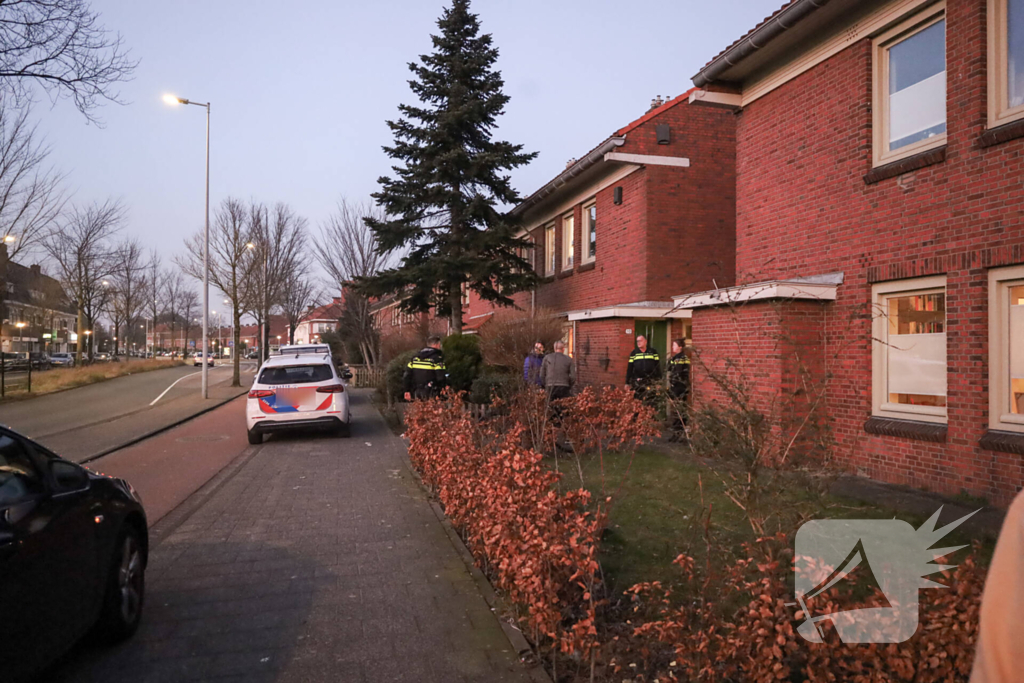 Politie ingezet voor woningoverval