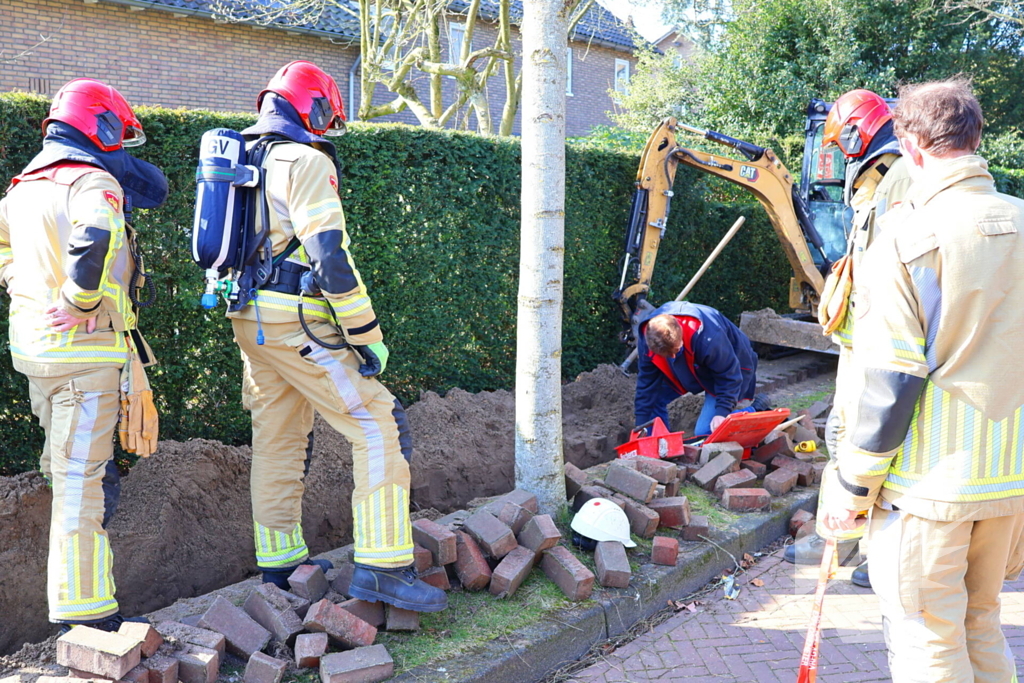Gaslekkage leidt tot inzet van brandweer
