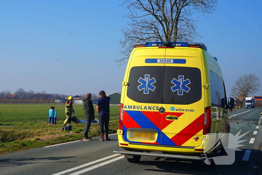Massale inzet van hulpdiensten na dodelijk ongeval