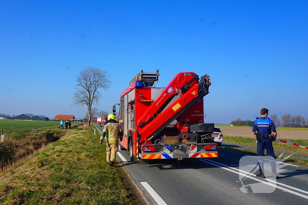 Massale inzet van hulpdiensten na dodelijk ongeval