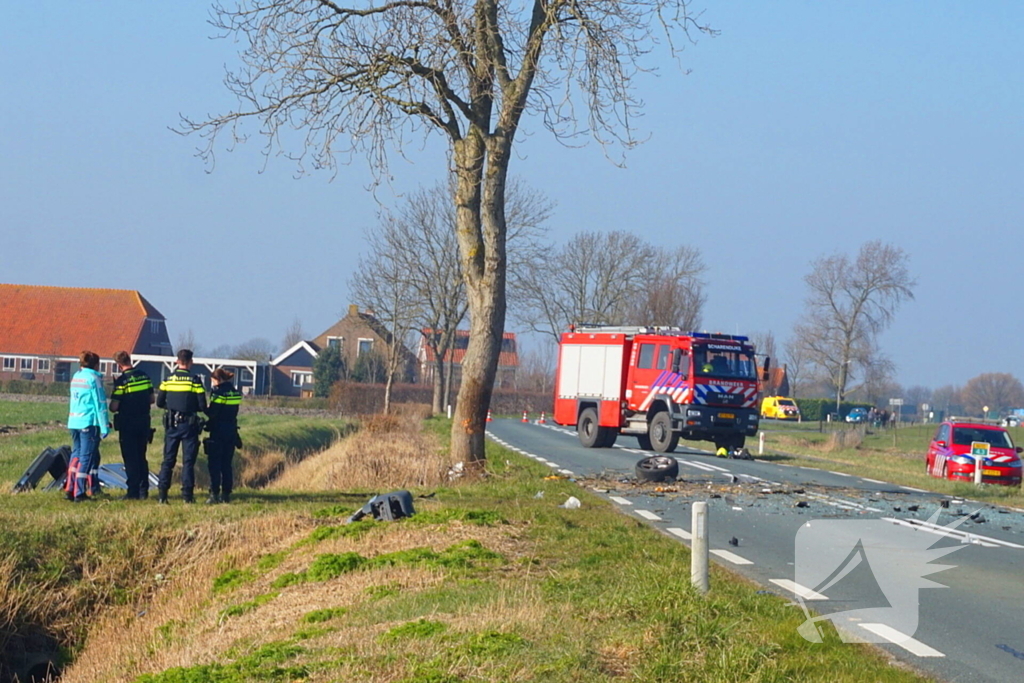 Massale inzet van hulpdiensten na dodelijk ongeval