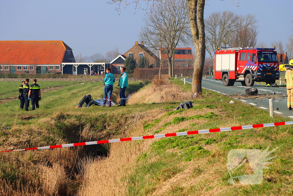 Massale inzet van hulpdiensten na dodelijk ongeval