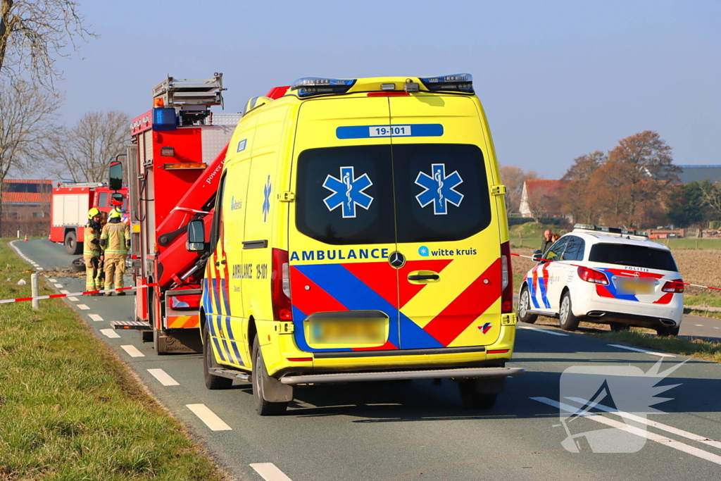 Massale inzet van hulpdiensten na dodelijk ongeval