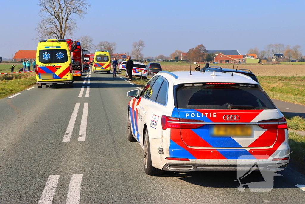 Massale inzet van hulpdiensten na dodelijk ongeval