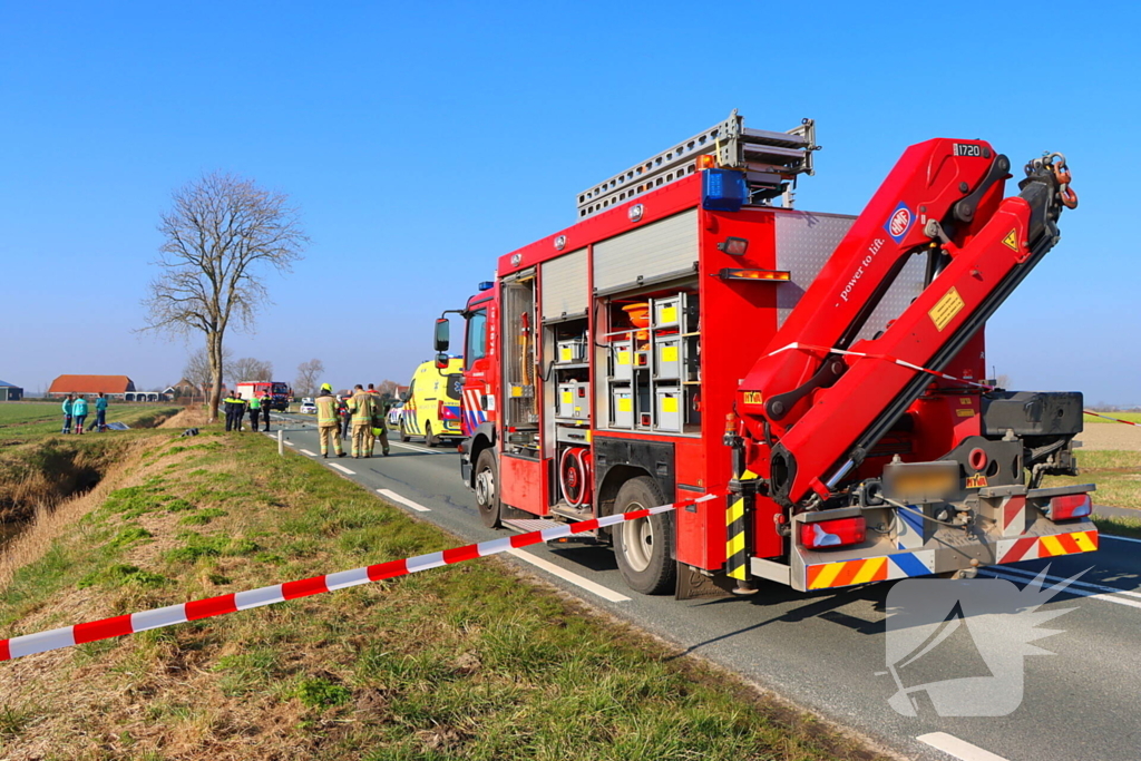 Massale inzet van hulpdiensten na dodelijk ongeval