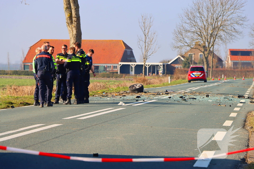 Massale inzet van hulpdiensten na dodelijk ongeval