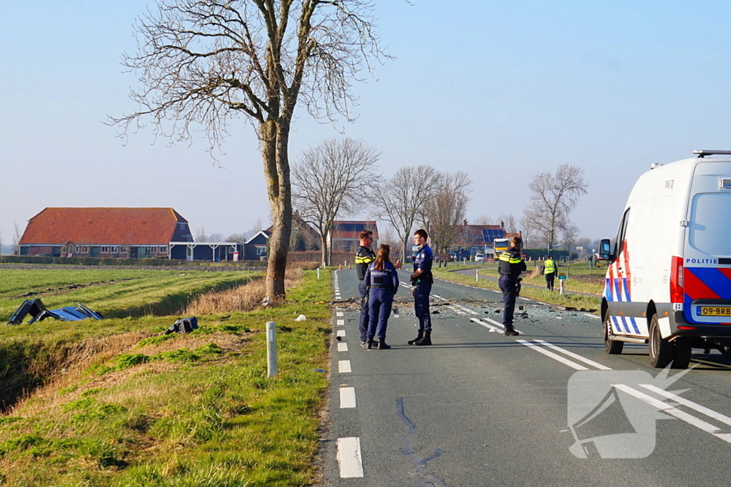 Massale inzet van hulpdiensten na dodelijk ongeval