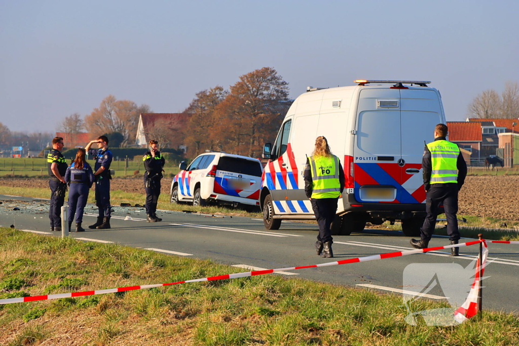 Massale inzet van hulpdiensten na dodelijk ongeval