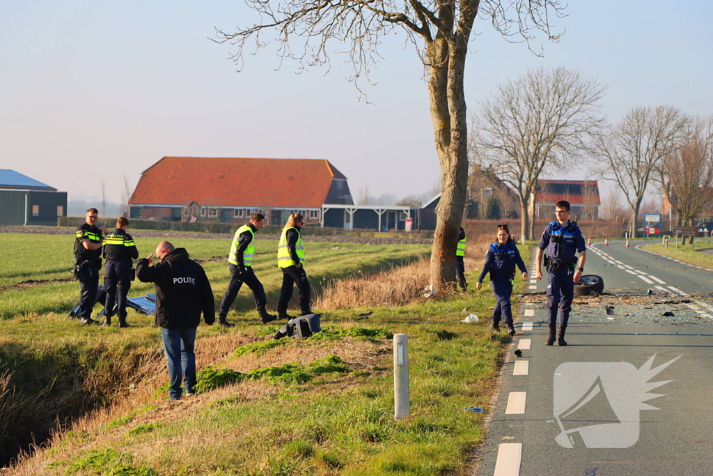 Massale inzet van hulpdiensten na dodelijk ongeval