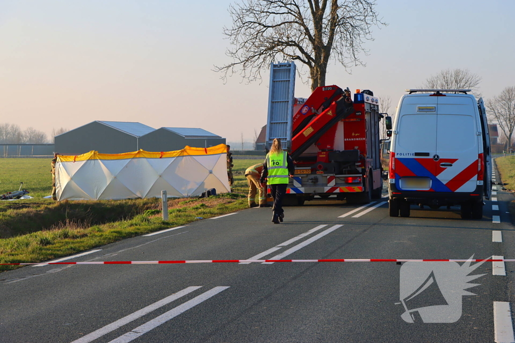 Massale inzet van hulpdiensten na dodelijk ongeval