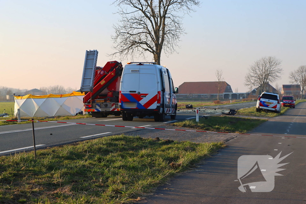 Massale inzet van hulpdiensten na dodelijk ongeval