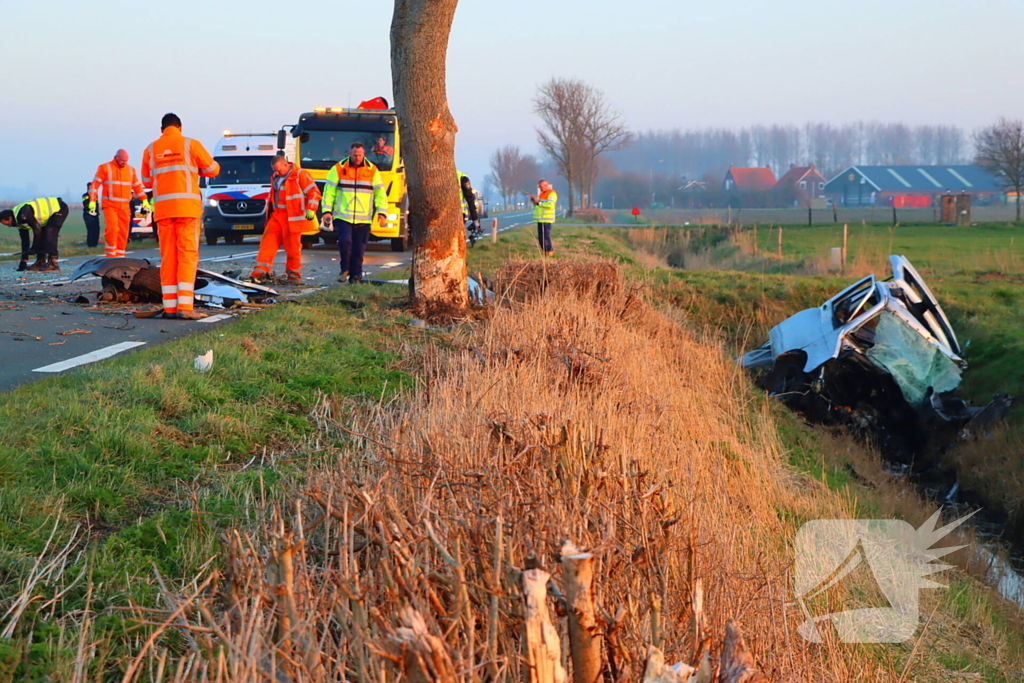 Massale inzet van hulpdiensten na dodelijk ongeval
