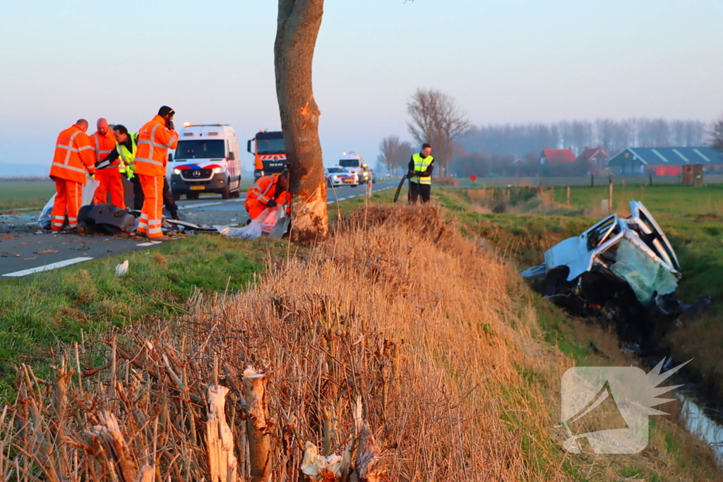 Massale inzet van hulpdiensten na dodelijk ongeval