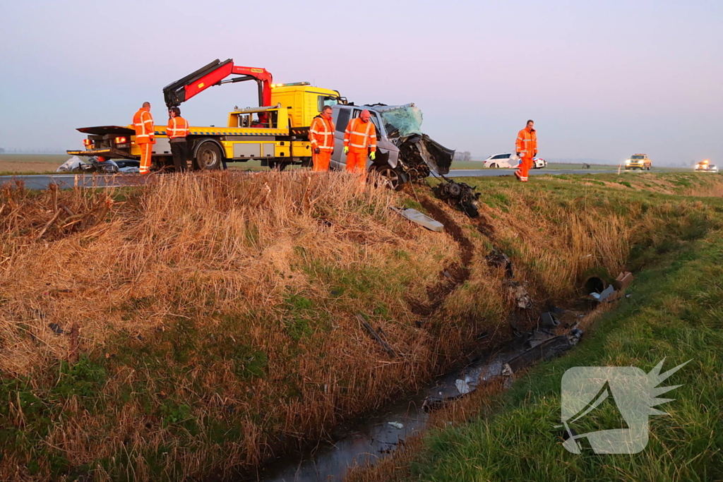 Massale inzet van hulpdiensten na dodelijk ongeval