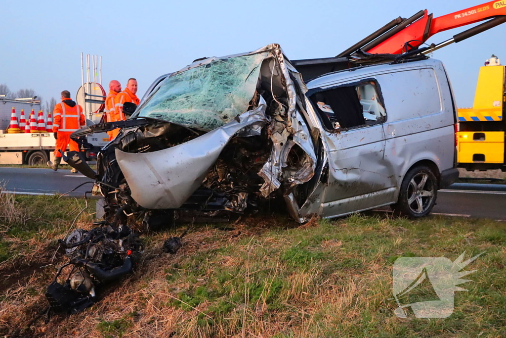Massale inzet van hulpdiensten na dodelijk ongeval