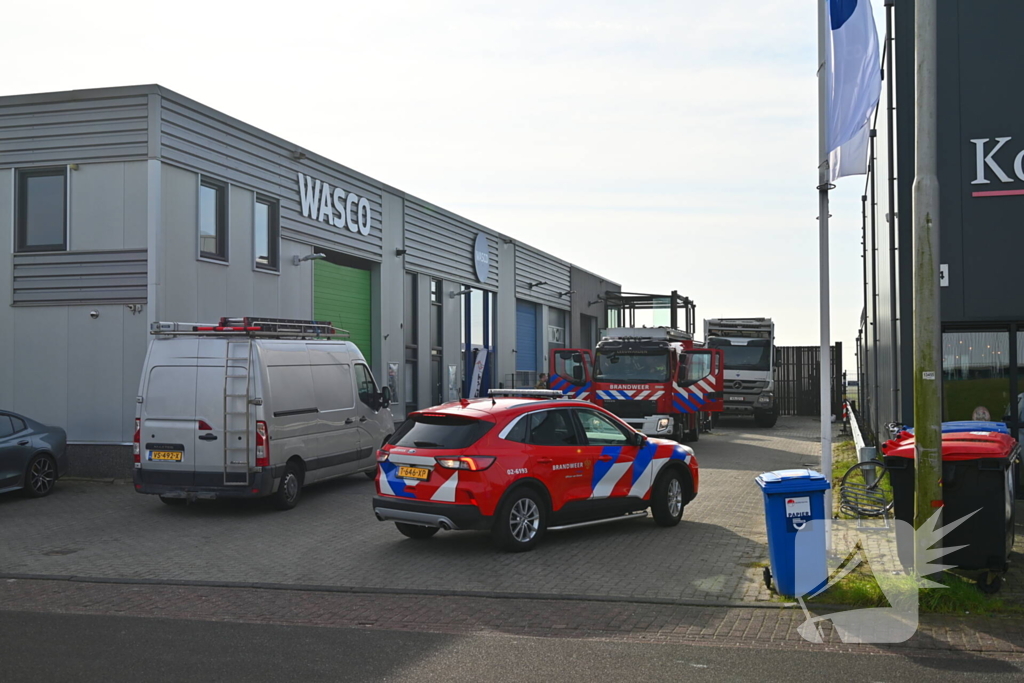 Brandmelding bij bedrijfspand blijkt vals alarm