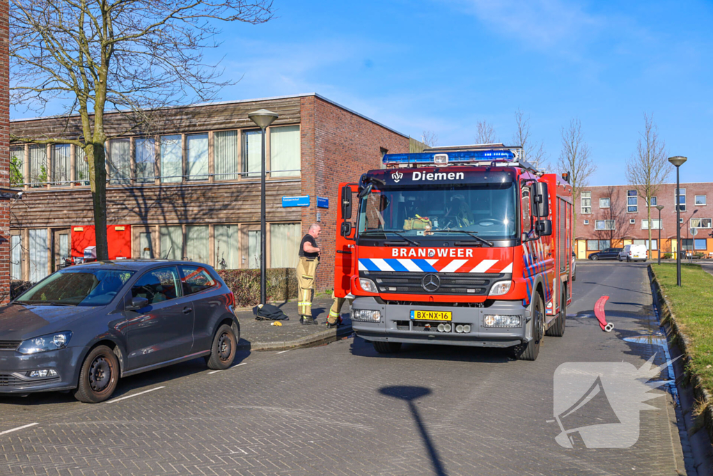 Keuken in brand, gelukkig geen gewonden