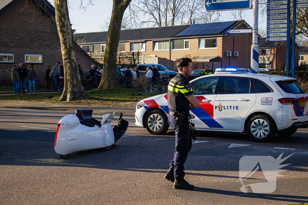 Trauma-team ingeschakeld bij ongeluk met ligfiets
