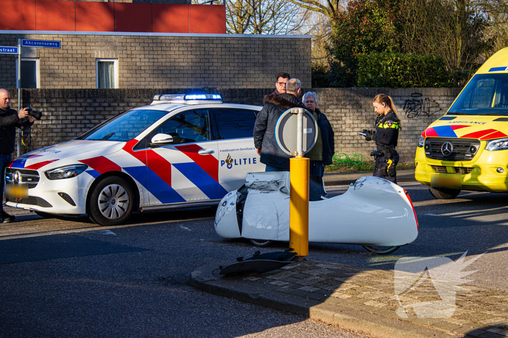 Trauma-team ingeschakeld bij ongeluk met ligfiets