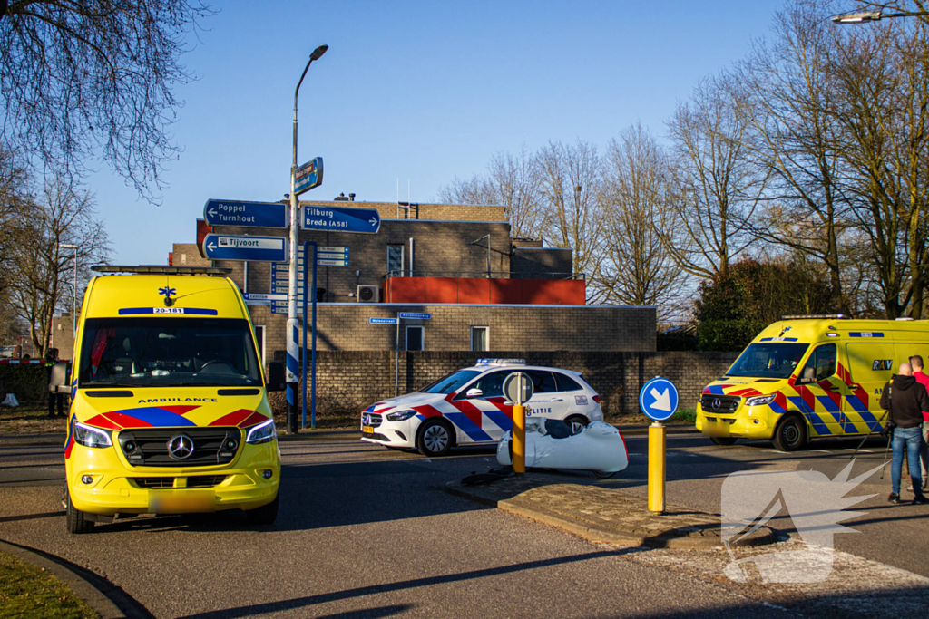 Trauma-team ingeschakeld bij ongeluk met ligfiets