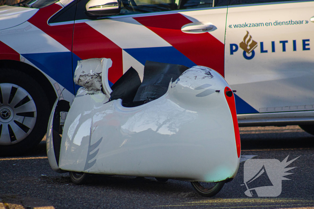 Trauma-team ingeschakeld bij ongeluk met ligfiets