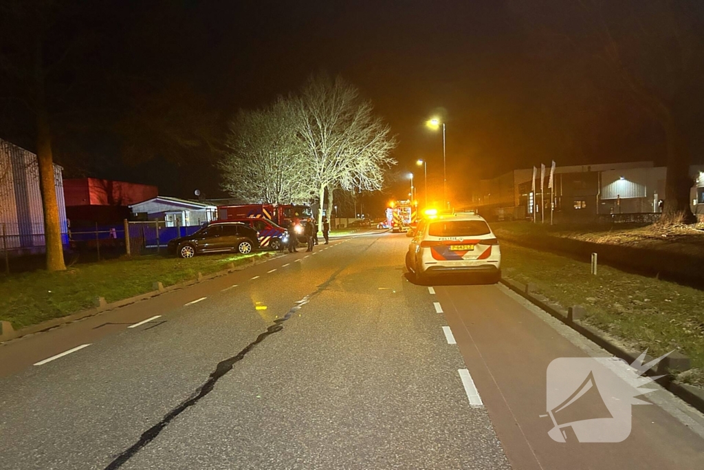 Flinke rookontwikkeling door brand bij afvalverwerkingsbedrijf