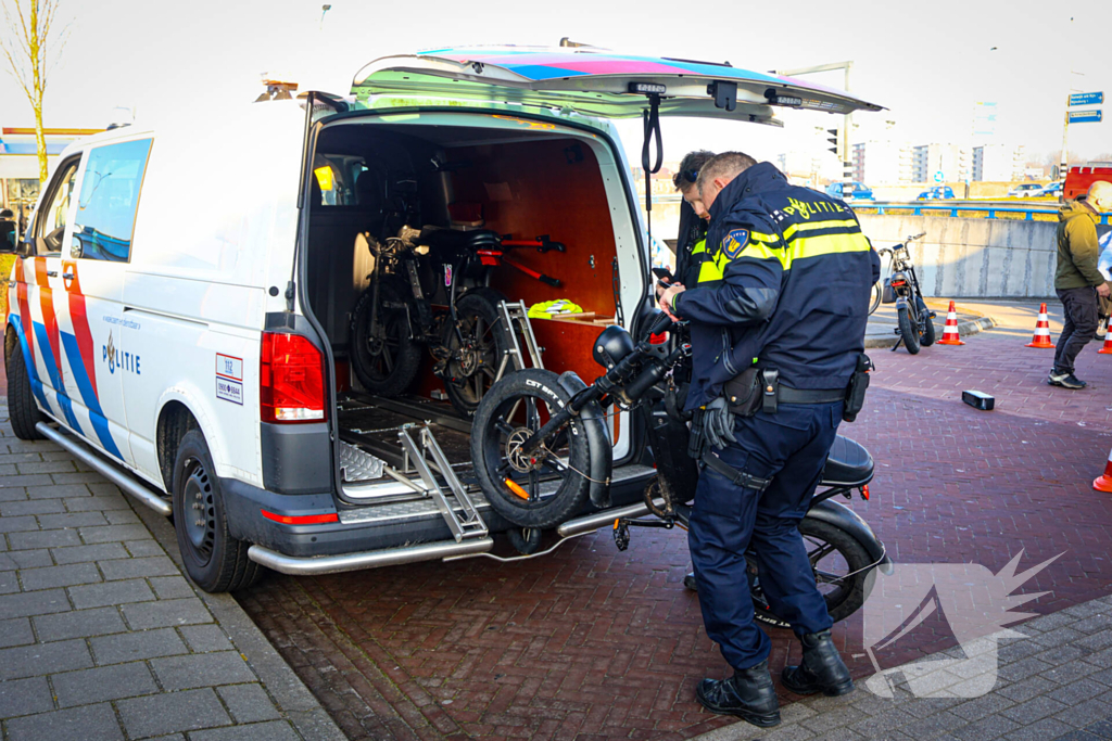Fatbikers in botsing: ambulancedienst verleent hulp