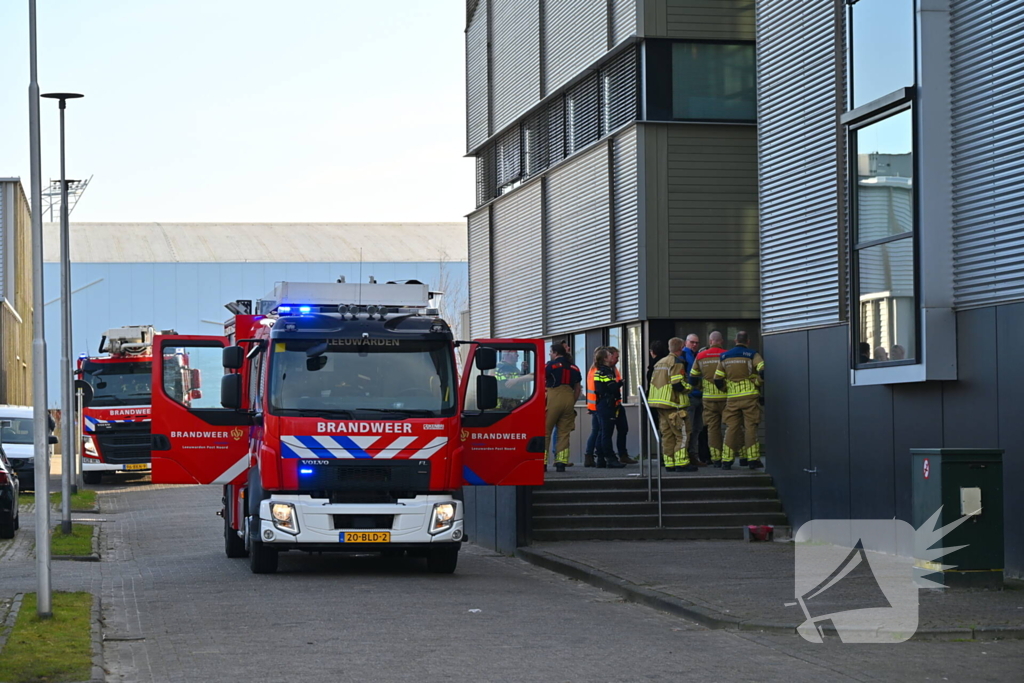 Gebouw ontruimd door brand