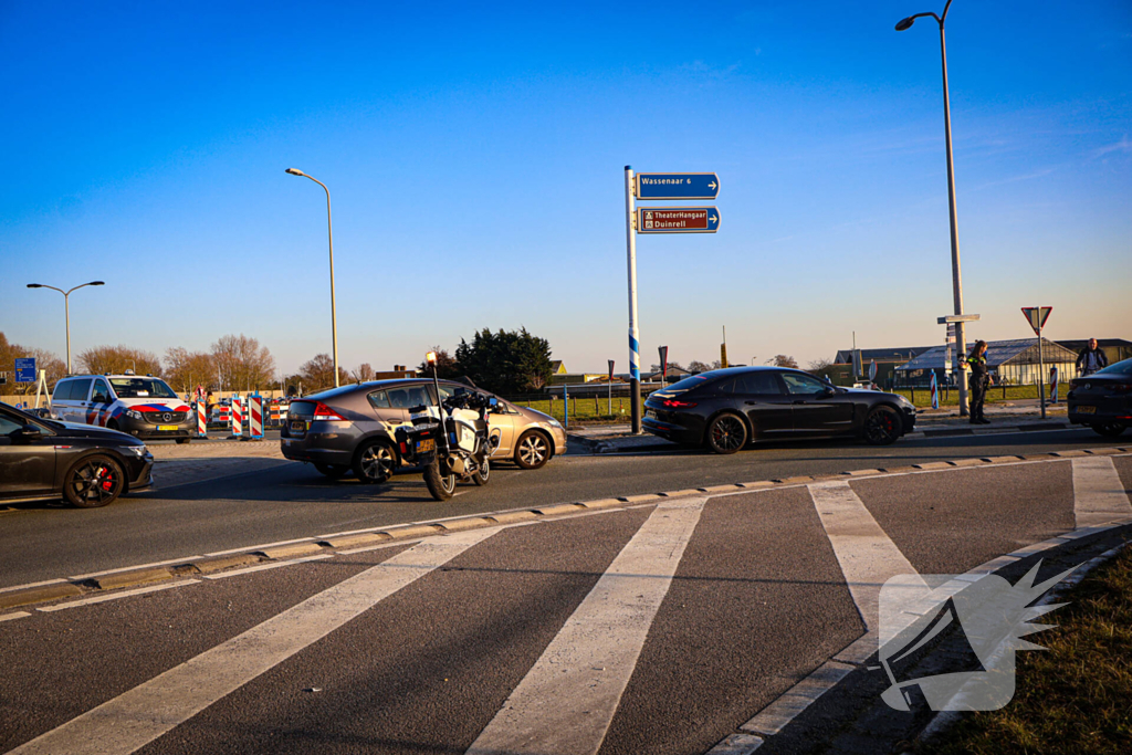 Scooterrijder gewond bij aanrijding door automobilist