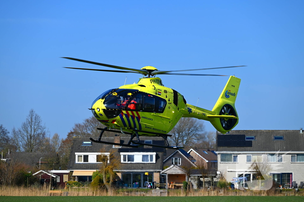 Traumateam ingezet voor onwel geworden persoon