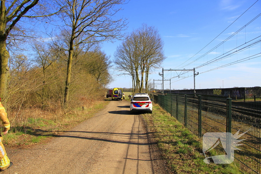 Geen treinverkeer vanwege aanrijding met persoon
