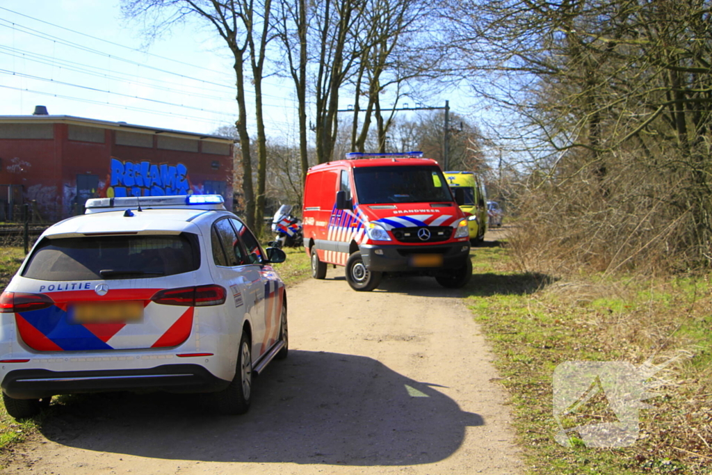 Geen treinverkeer vanwege aanrijding met persoon