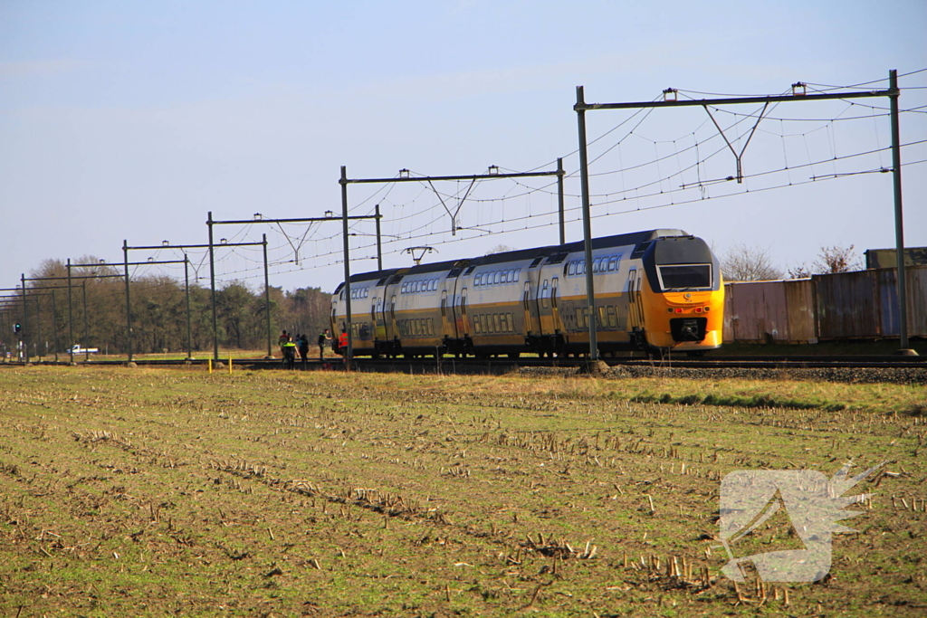 Geen treinverkeer vanwege aanrijding met persoon