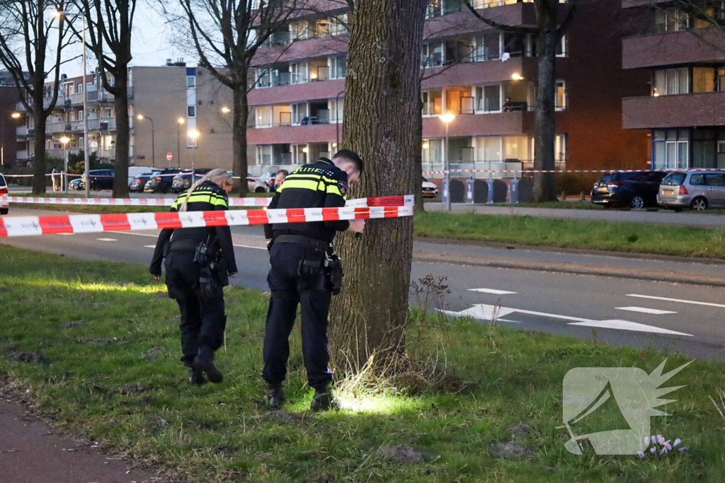 Politie lost waarschuwingsschoten tijdens aanhouding