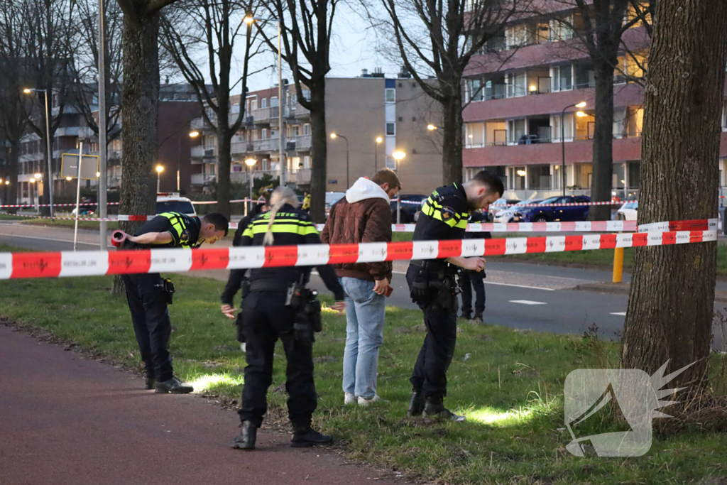 Politie lost waarschuwingsschoten tijdens aanhouding