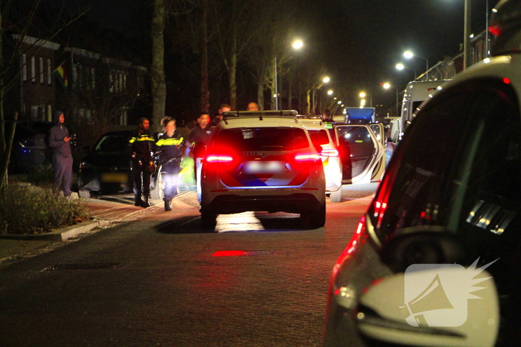 Meerdere politie eenheden ingezet bij aanhouding